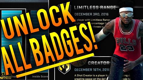 2k16 badges